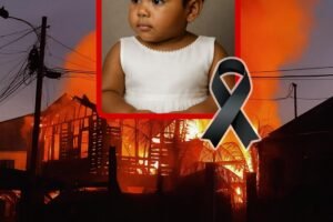OMG!! The house where little Kyra lived caught fire and they couldn’t get her out.