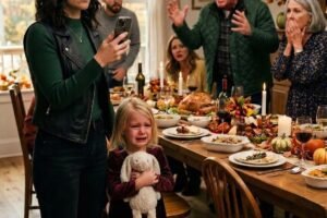 My family kicked my 5-year-old daughter and me out in the middle of Thanksgiving dinner, claiming they were better off without us.