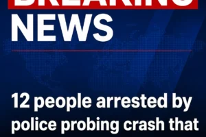 Twelve arrested over A66 wrong-way crash: Nine men and three women held after seven died including two police
