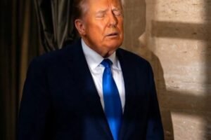 Late-Night Sighting: Trump Spotted With Mysterious Item