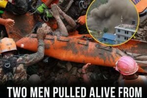 Two men pulled alive from Nepal tunnel 9 days after flood – rescuers share what they heard inside