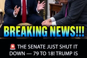 SENATE JUST SHOCKED TRUMP 79-18! YOU WON’T BELIEVE WHY! Full Details in the First Comment! ⬇️
