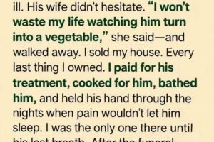 My Daughter-in-Law Abandoned My Son as He Was Dy!ng — The Secret He Left Behind Turned Everything Against Her