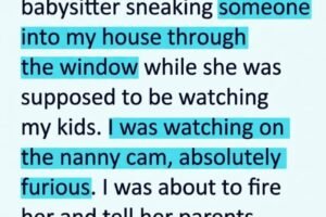 I THOUGHT OUR BABYSITTER HAD SNUCK A STRANGER INTO OUR HOUSE—BUT THE TRUTH CHANGED EVERYTHING