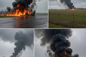 Passenger Plane with 244 People Crashes in Devastating Air Disaster
