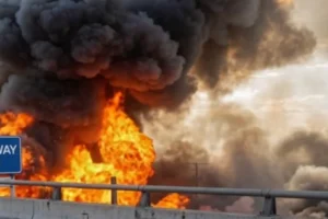 BREAKING NEWS: Just 2hours ago, a tremendous fire broke out in…